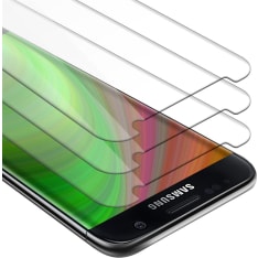 Cadorabo Samsung Galaxy S7 3x Tempered Glass Screen Protector