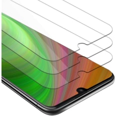 Cadorabo Motorola Moto E6 Plus 3x karkaistu suojalasi