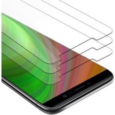 Cadorabo Wiko Y80 3x Tempered Glass