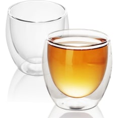 Intirilife Glass 200-300 ml Tea Mug