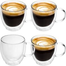 Intirilife Glass 100-150 ml Tea Mug
