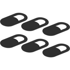 Intirilife 6 pcs Webcam Covers