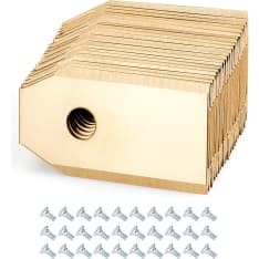 Intirilife 30 pcs Robot Lawn Mower Replacement Blades
