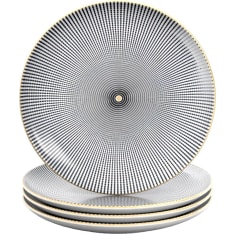Intirilife 4x 20,5 cm posliinilautanen