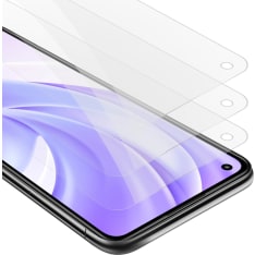 Cadorabo Xiaomi Mi 11 Lite (4G/5G)/11 Lite NE 3x karkaistu lasi suojakalvo
