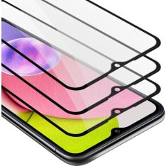Cadorabo Samsung Galaxy A03s 3x Tempered Glass