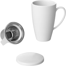 Intirilife Glass 350 ml Tea Mug