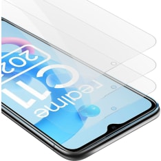 Cadorabo Realme c11 2021 3x Screen Protector