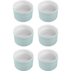 Intirilife souffle molds bakeware 6-piece set