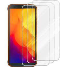 Cadorabo Blackview bV6300 Pro 3x Tempered Glass Screen Protector