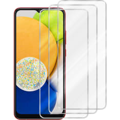 Cadorabo Samsung Galaxy A03 3 kpl karkaistu suojalasi