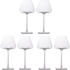 Intirilife 600 ml Wine Glass Set