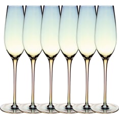Intirilife 200 ml Champagne Glass Set