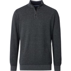 Casamoda men's half zip sweater