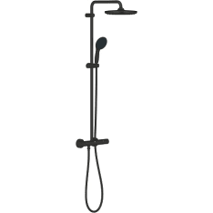 GROHE Vitalio Start System 250 musta sadesuihkusetti