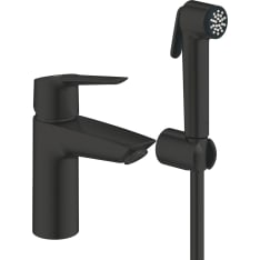 Grohe Start black washbasin tap with bidet