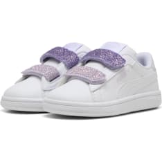 Puma Smash 3.0 L Glitter Velkro Inf lasten vapaa-ajan kengät