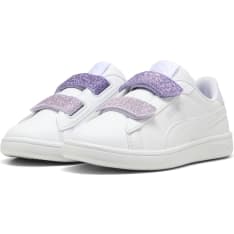 Puma Smash 3.0 L Glitter Velcro PS lasten vapaa-ajan kengät