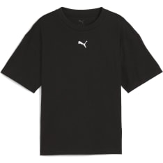Puma Ess Centered Cat Logo Boxy children's t-shirt