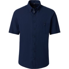 Casamoda men's short-sleeved collared shirt