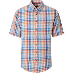 Casamoda men's short-sleeved collared shirt