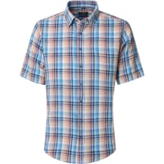 Casamoda men's short-sleeved collared shirt