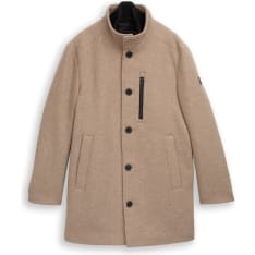Tom Tailor wool coat with stand-up insert