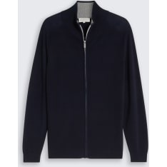 Tom Tailor basic zip jacket knit
