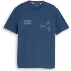 Tom Tailor structured print t-shirt with pocket