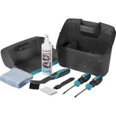 Gardena robotic lawnmower maintenance and cleaning kit