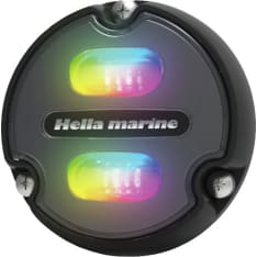 Hellamarine moniväri vedenalainen valo