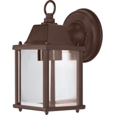 Osram Endura Classic Lantern Square Small E27 brown outdoor luminaire