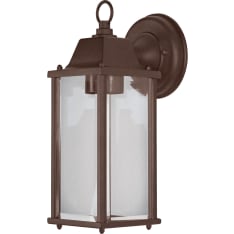 Osram Endura Classic Lantern Square Medium E27 brown outdoor luminaire