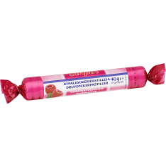 Siripiri raspberry 40 g glucose pastille