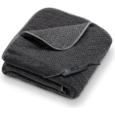 Beurer HD65 heated blanket, dark gray