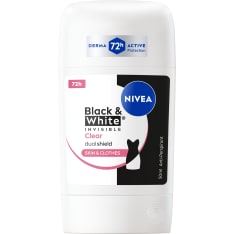 Nivea Black & White Invisible Clear 50 ml antiperspirantti deo stick