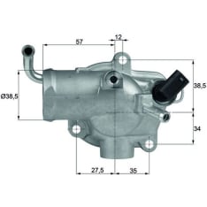 MA TH 12 87 Termostaatti