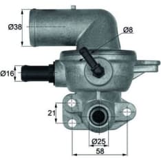 TI 133 88D Termostaatti
