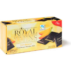 Halloren Royal Thins 200 g dark chocolate with mango filling