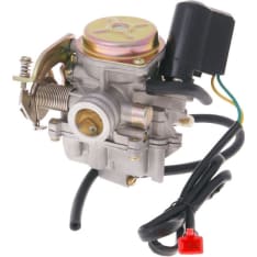 China scooters 4-T 50cc / Kymco 4-T / SYM 4-T carburetor, 18mm, metal cover