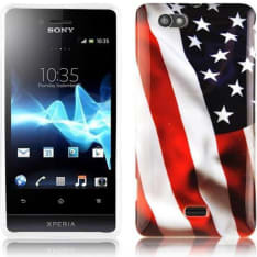 Cadorabo hard case for Sony Xperia M