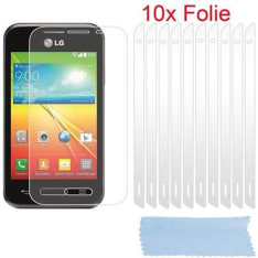 Cadorabo LG l40 10x Tempered Glass