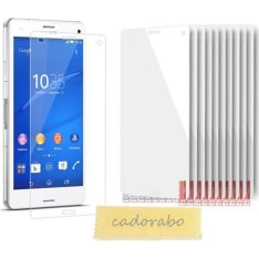 Cadorabo Sony Xperia Z3 Compact 10x Tempered Glass Screen Protector