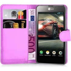Cadorabo LG Optimus F5 / Lucid 2 Wallet Case