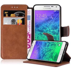 Cadorabo Samsung Galaxy Alpha Wallet Case