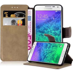 Cadorabo Samsung Galaxy Alpha Wallet Case