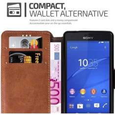 Cadorabo Sony Xperia Z3 Compact lompakkokotelo