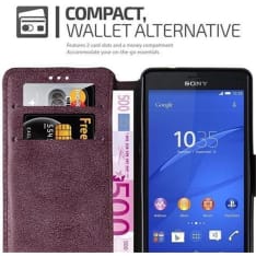 Cadorabo Sony Xperia Z3 Compact Wallet Case
