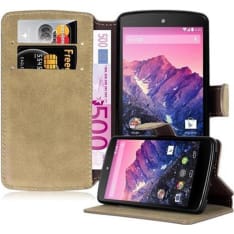Cadorabo LG Google Nexus 5 Wallet Case