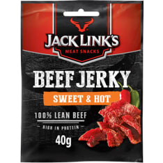 JACK LINK'S BEEF SWEET&HOT 40G KUIVALIHA